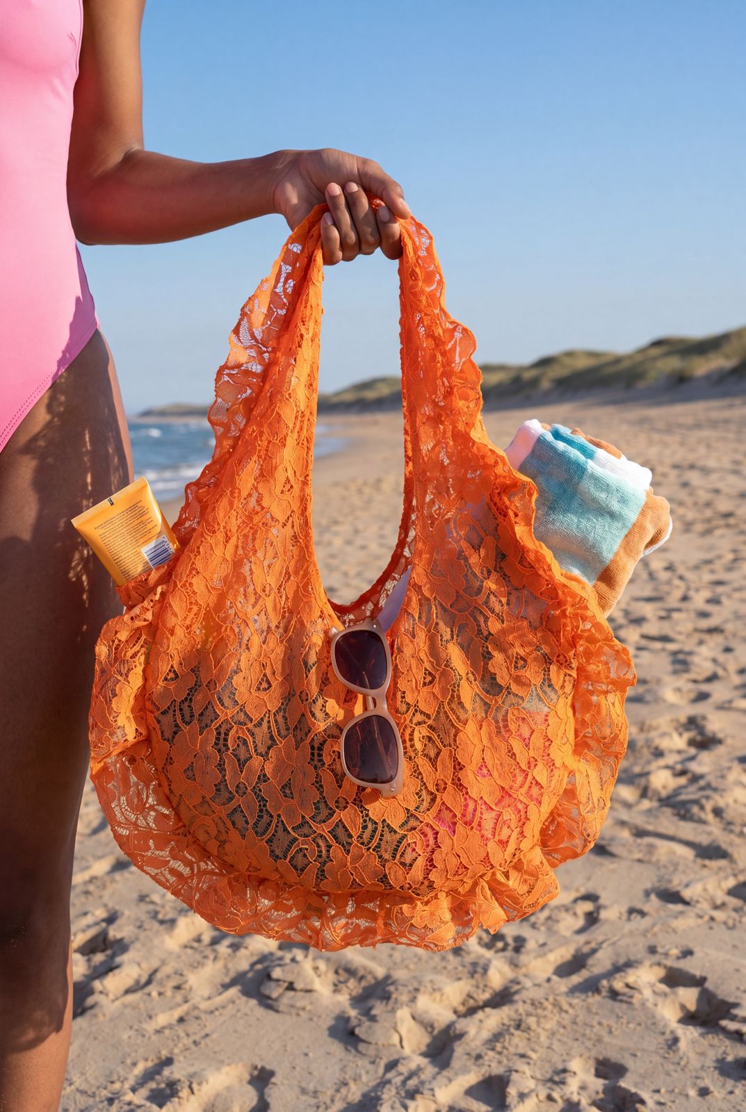 Orange Layali bag
