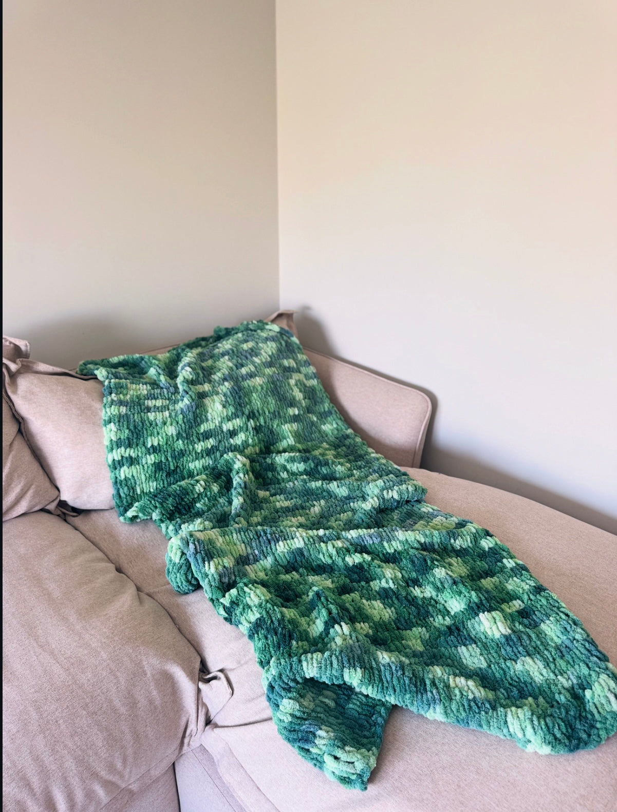 Mix Green Blanket