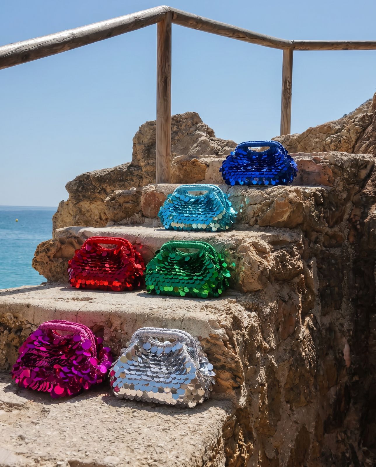 Sequined Dima Bag