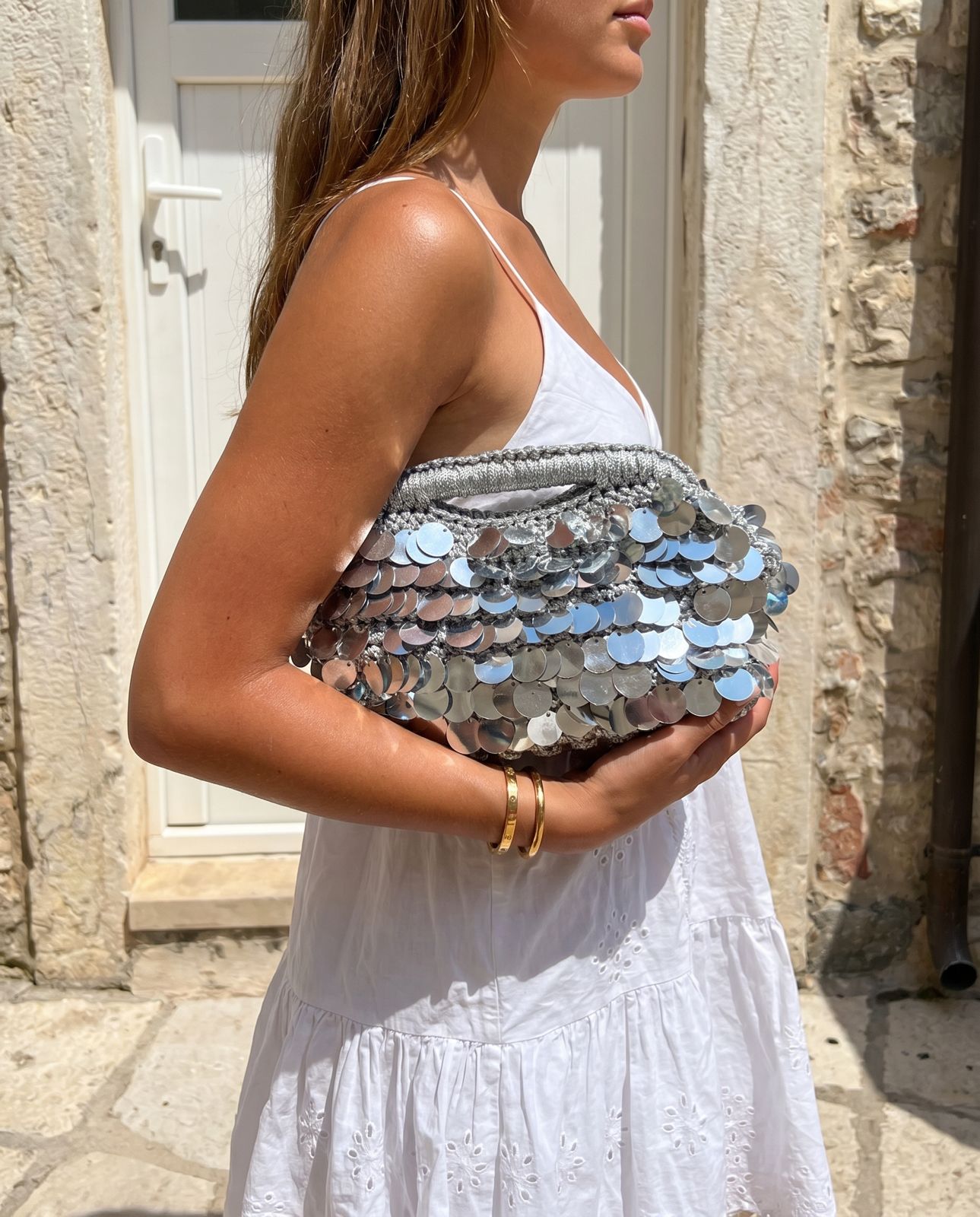 Sequined Dima Bag