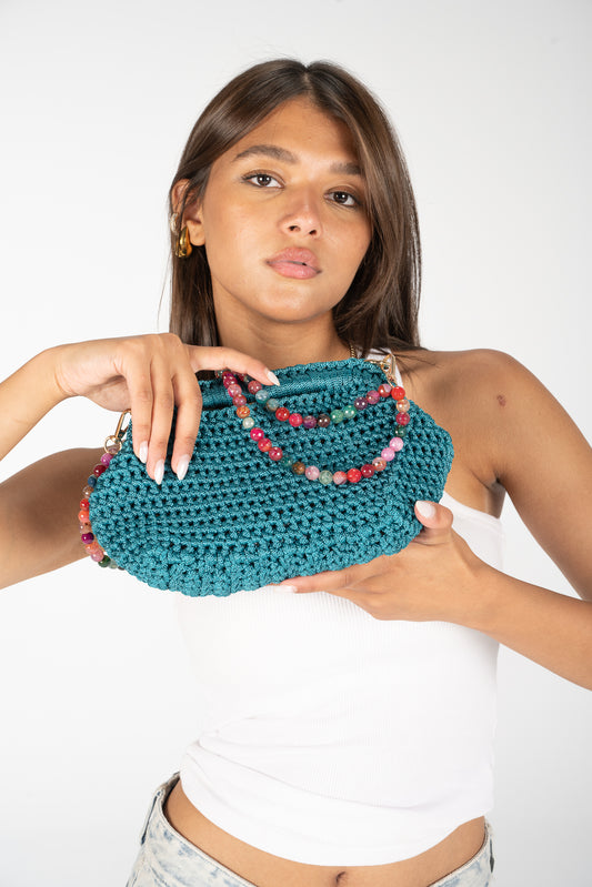 Teal "Dima" Bag