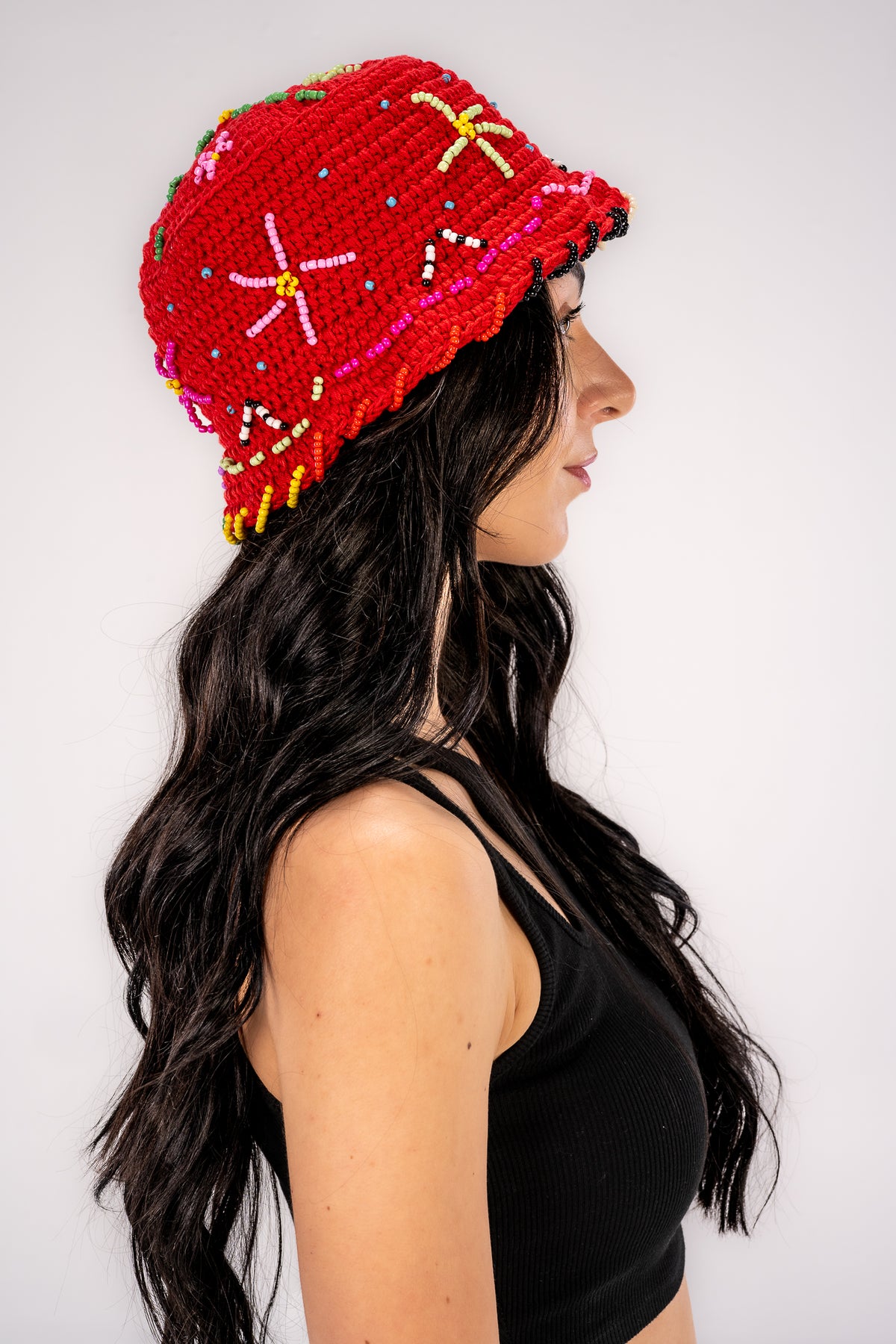 Beaded Bucket Hat – Dee