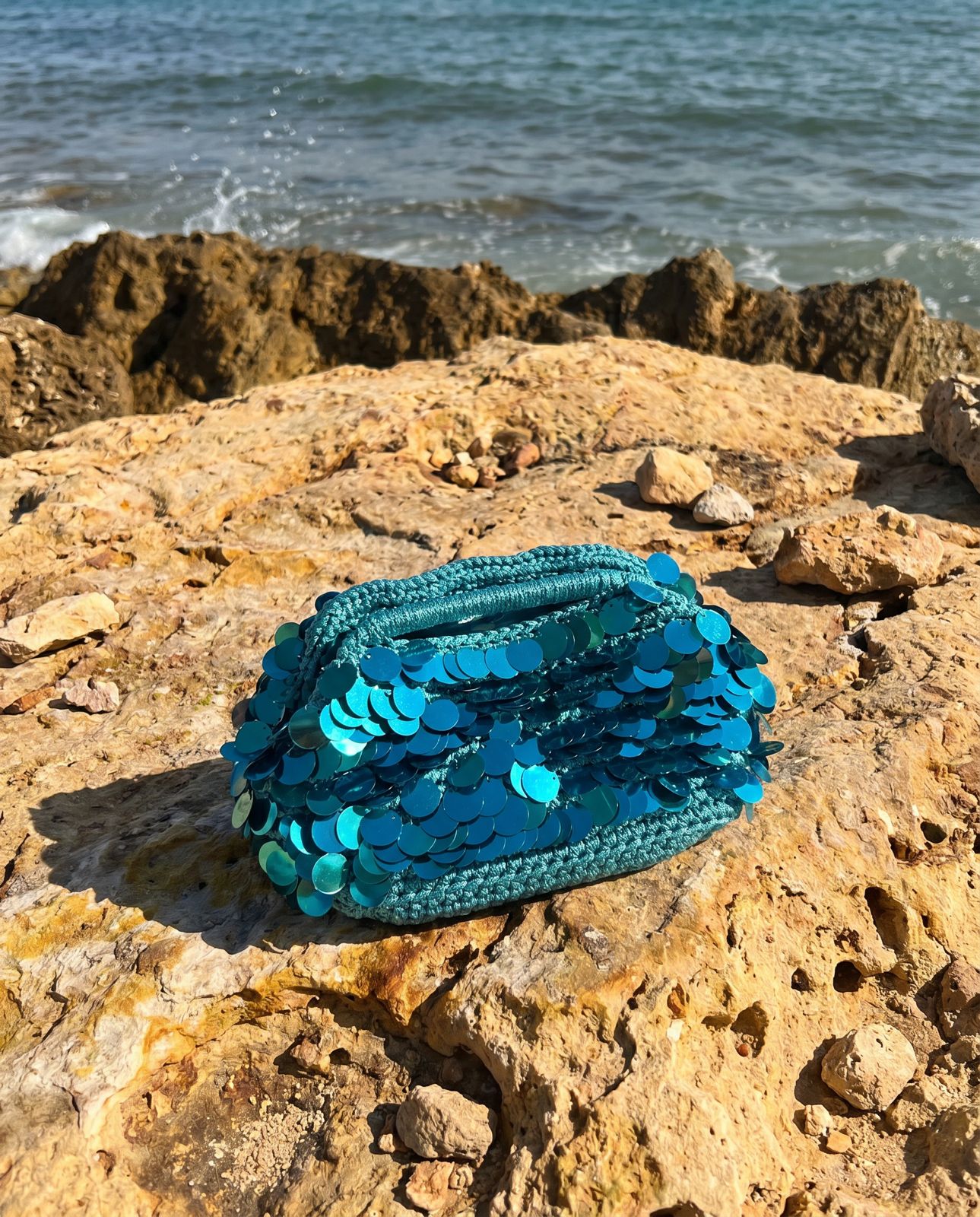 Sequined Dima Bag